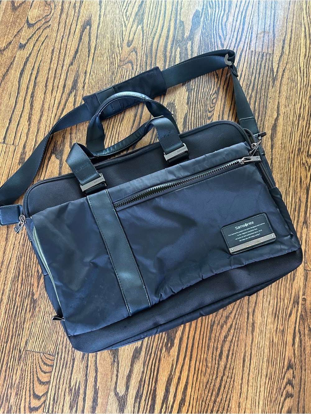 Samsonite Open Road Laptop Briefcase Messenger Bag - Black - 17.0" x 12.2"x 6.0"